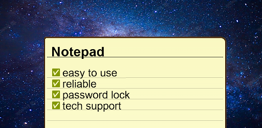 Notepad - simple notes