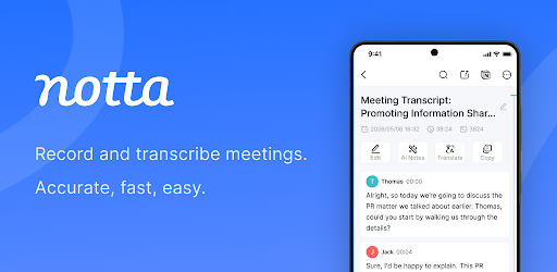 Notta-Transcribe Audio to Text