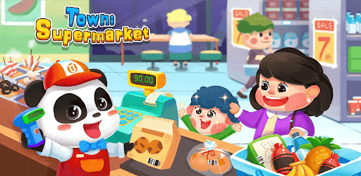 Baby Panda's Town: Supermarket