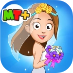 My Town: Wedding Day girl game