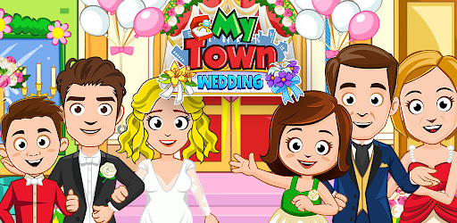 My Town: Wedding Day girl game