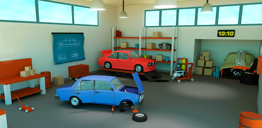 Retro Garage - Car Mechanic