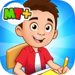 My Town: School game for kids