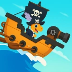 Dinosaur Pirate Games for kids