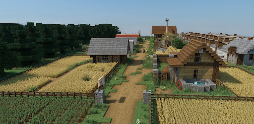 Modern Block City Craft Game