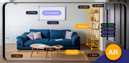 AR Ruler App: Tape Measure Cam