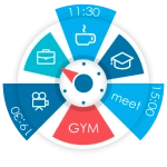 Sectograph. Day & Time planner
