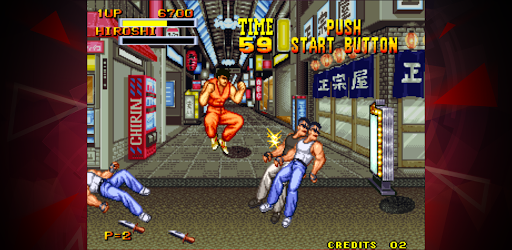 BURNING FIGHT ACA NEOGEO
