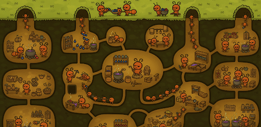 Idle Ant Colony