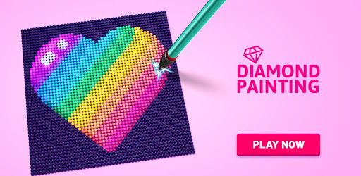Diamond Painting ASMR Coloring