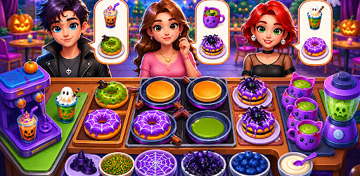 Halloween Cooking Madness Game