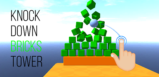 Knockdown Brick Tower 3D