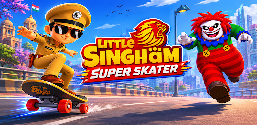 Little Singham Super Skater