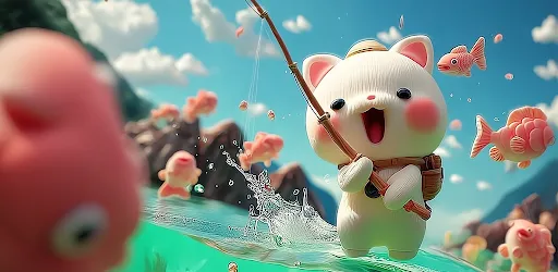 2048 Cat Island: Merge Puzzle