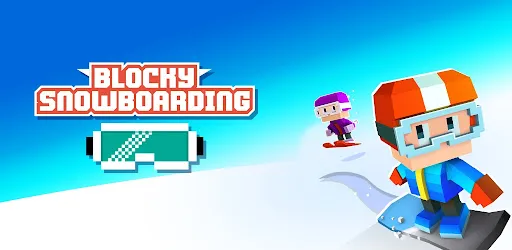 Blocky Snowboarding
