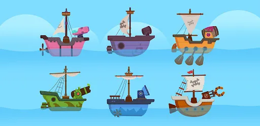 Dinosaur Pirate Games for kids