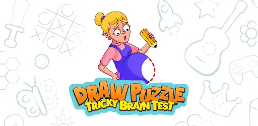 Draw Puzzle: Tricky Brain Test
