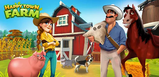 Happy Town Farm: Farming Games