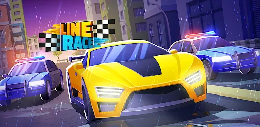 Line Race: Police Pursuit