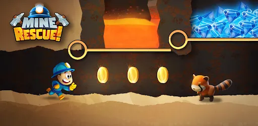 Mine Rescue: Gold Mining Games