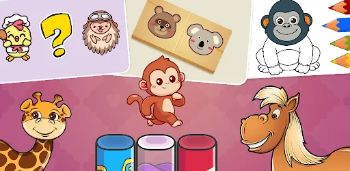 Puzzle for kids - Animal games