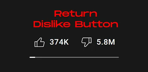 Return Dislike Button