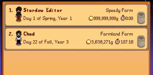 Save Editor for Stardew Valley