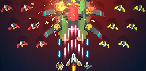 Sky Wings: Pixel Fighter 3D