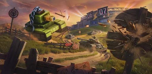 Tanks Blitz PVP битвы