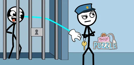 Thief Puzzle: to pass a level