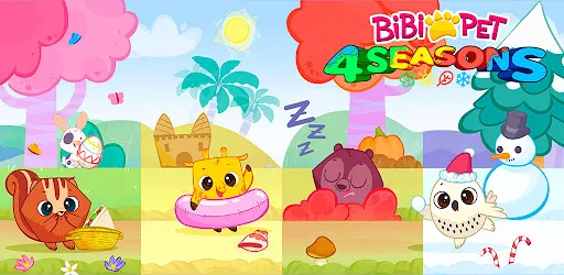 4 Seasons Games for Toddler 2+