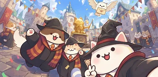 Cat Magic School : Cute Tycoon
