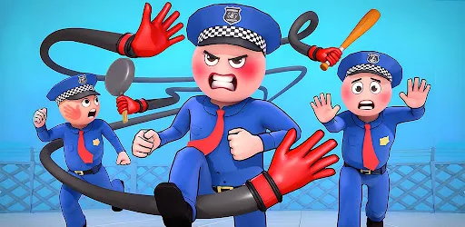 Crazy Police Slap - Smash Cops
