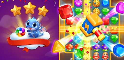 Jewel Match Dragon - No Wifi