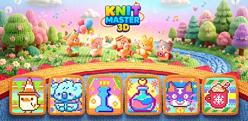 Knit Master 3D: Wool Yarn Game