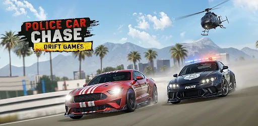 Police Car Chase Drift Games