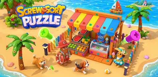 Screw Sort Puzzle: Pin Jam 3D