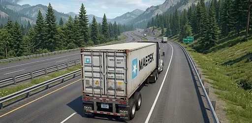 US Truck Driving Cargo Games