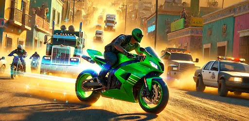 Wheelie Master: Moto Ride 3D
